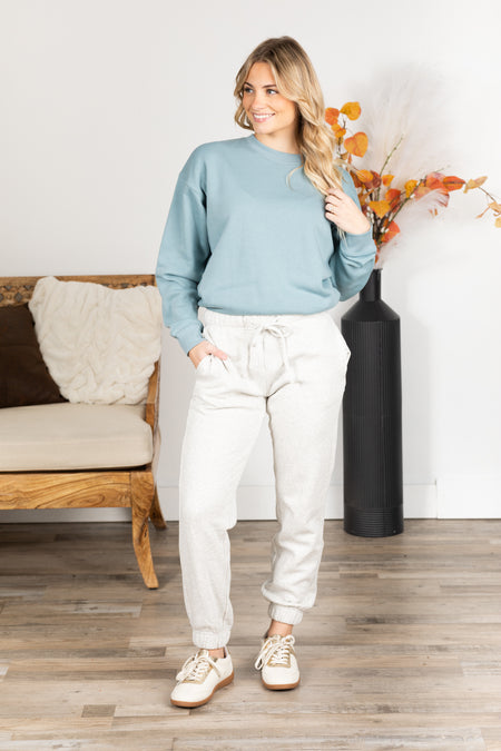 Fleece Jogger Sweatpants With Pockets