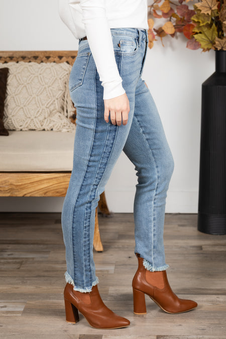 Judy Blue Vintage Wash Side Panel Jean