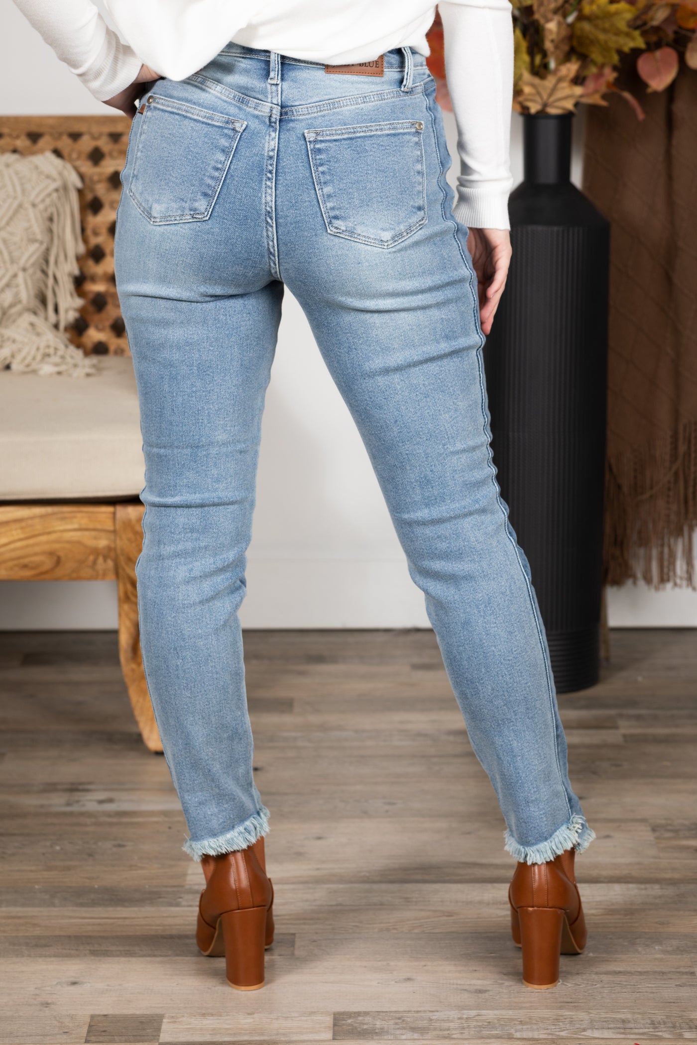 Judy Blue Vintage Wash Side Panel Jean