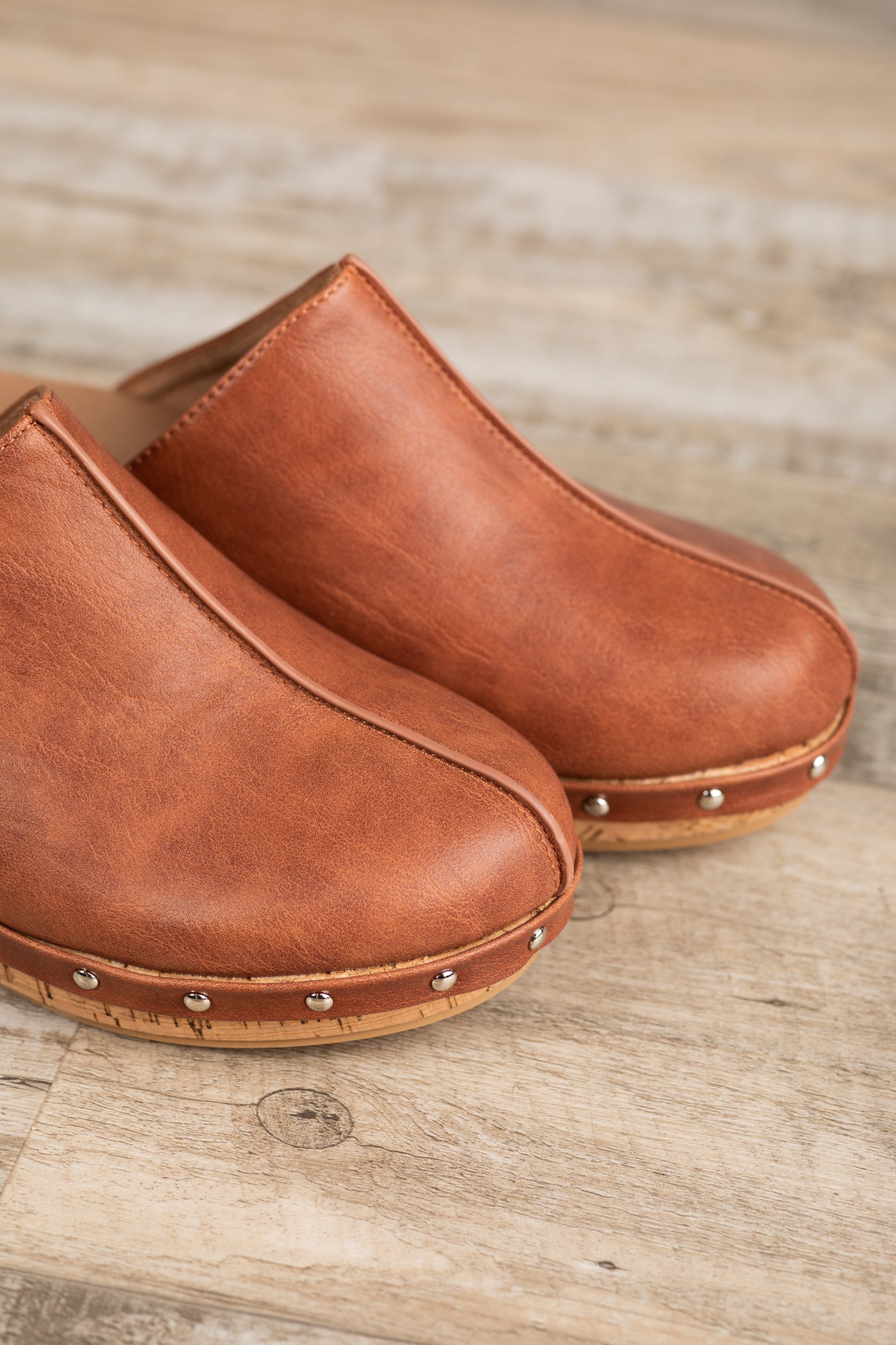 Corky's Whisky Clip On Clog With Studs