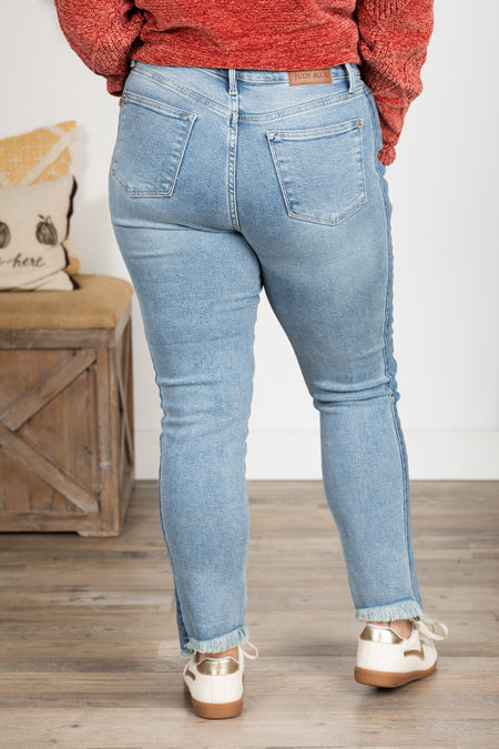 Judy Blue Vintage Wash Side Panel Jean