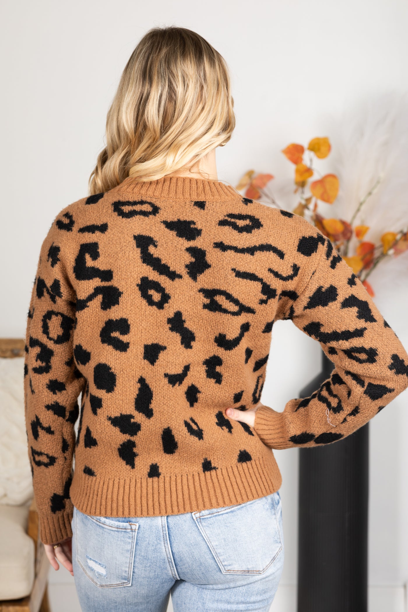 Leopard Print Sweater