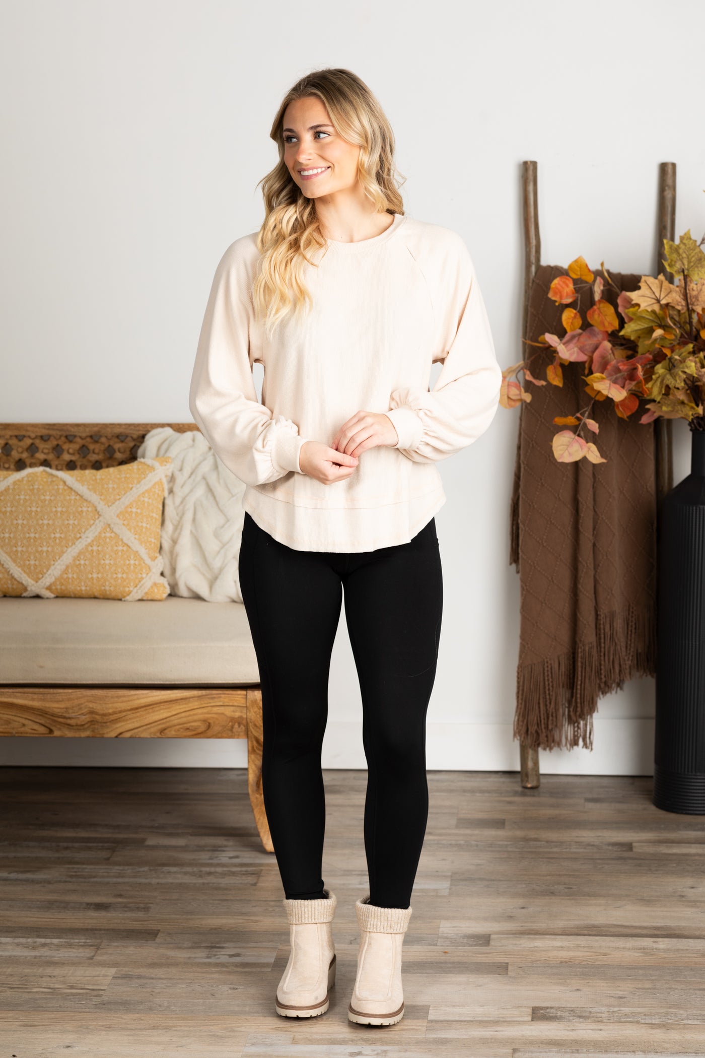 Casual Cutout Long Sleeve Knit Top