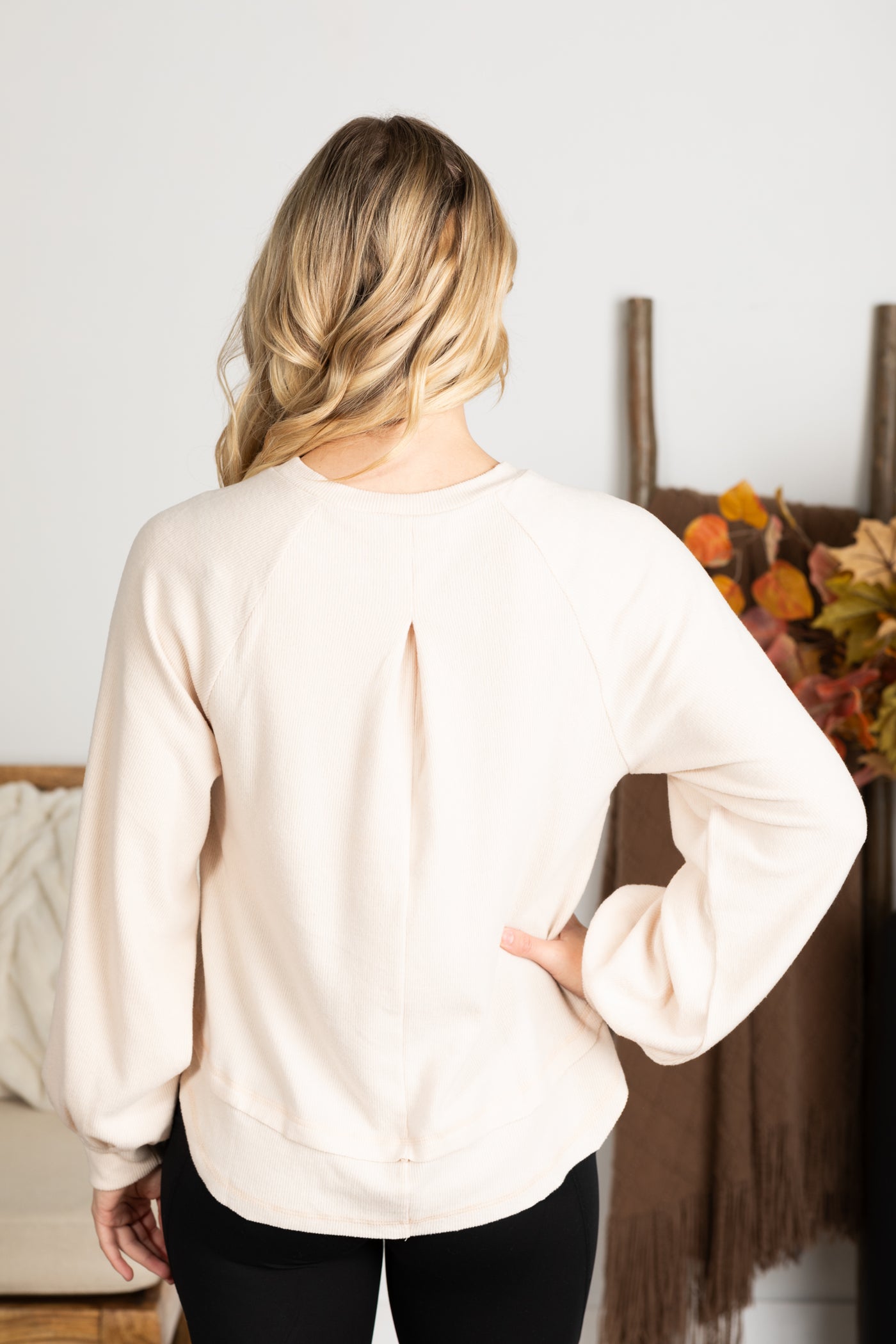 Casual Cutout Long Sleeve Knit Top