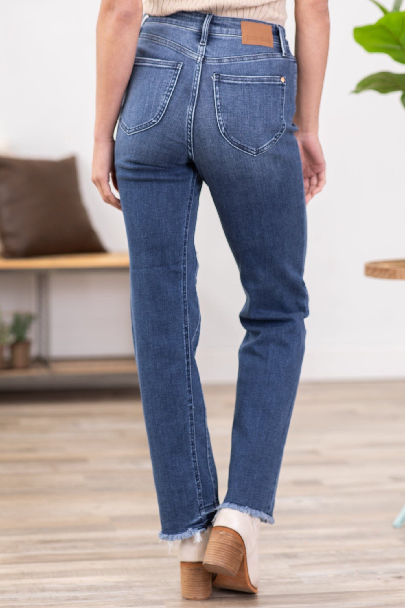 Judy Blue Straight Leg Thigh Control Jeans · Filly Flair