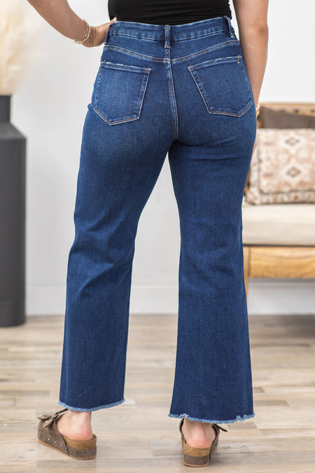 Mica Stretch Super High Rise Wide Leg Jeans