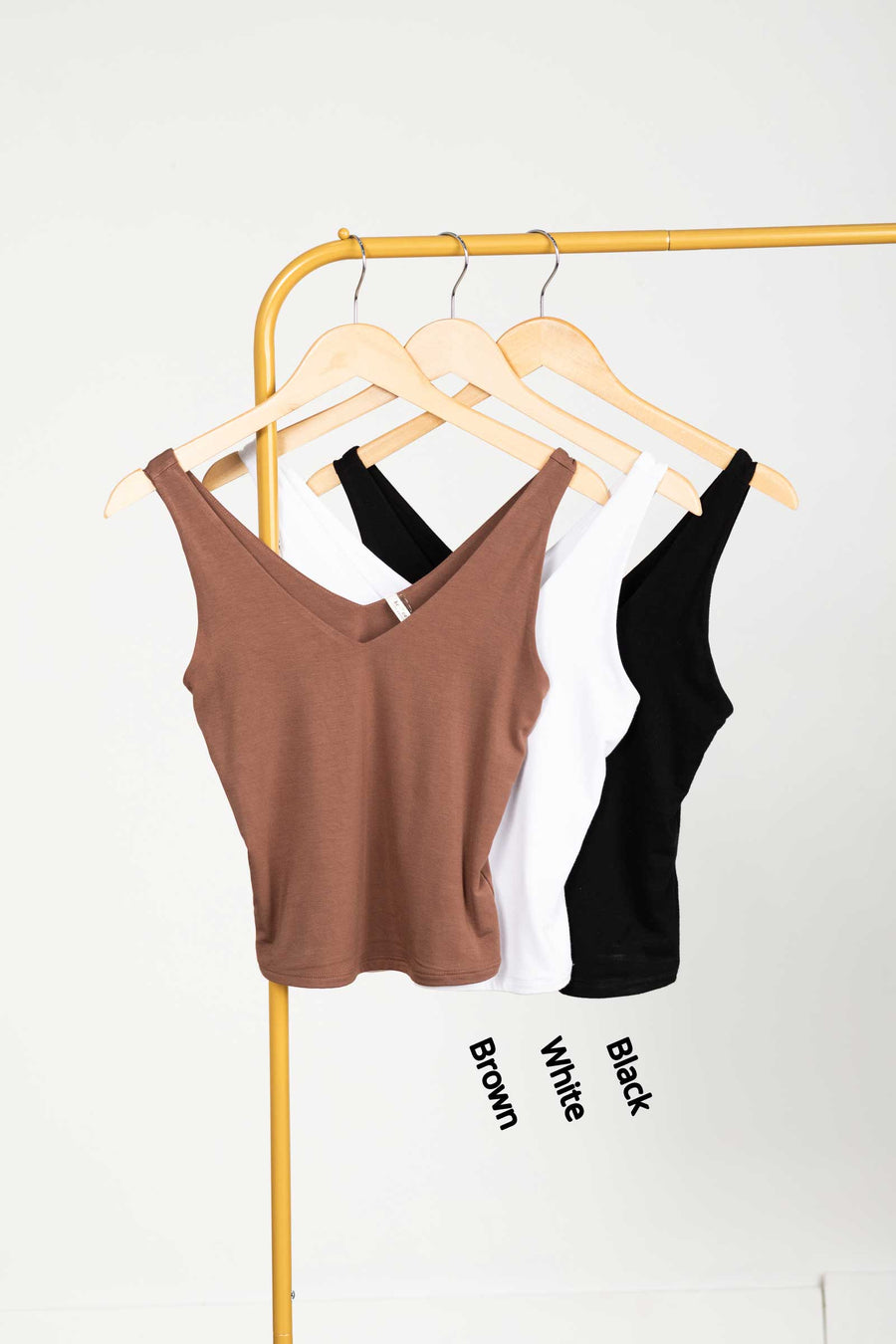 Double Layered V-Neck Tank