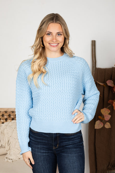 Swirl Knit Sweater