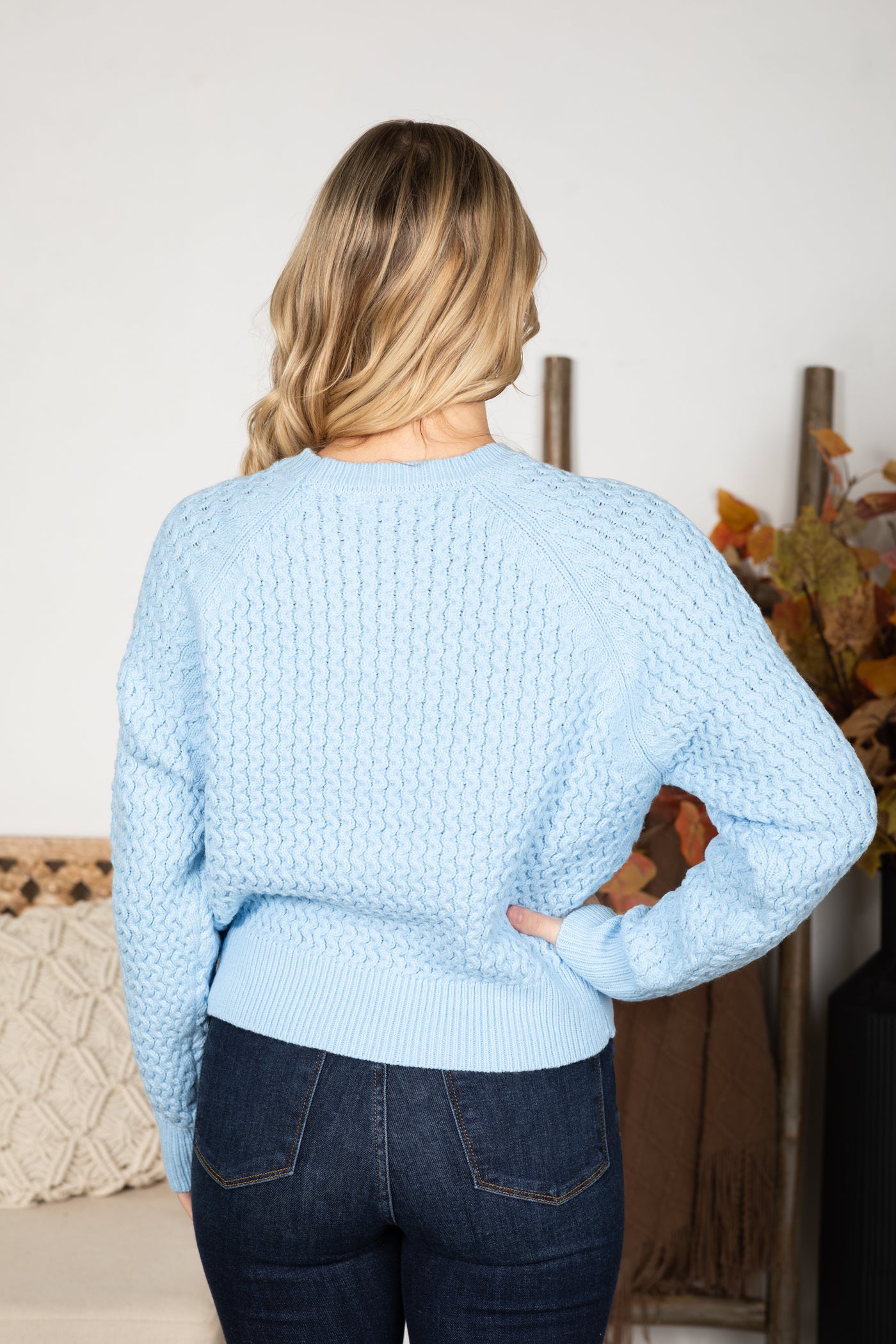 Swirl Knit Sweater