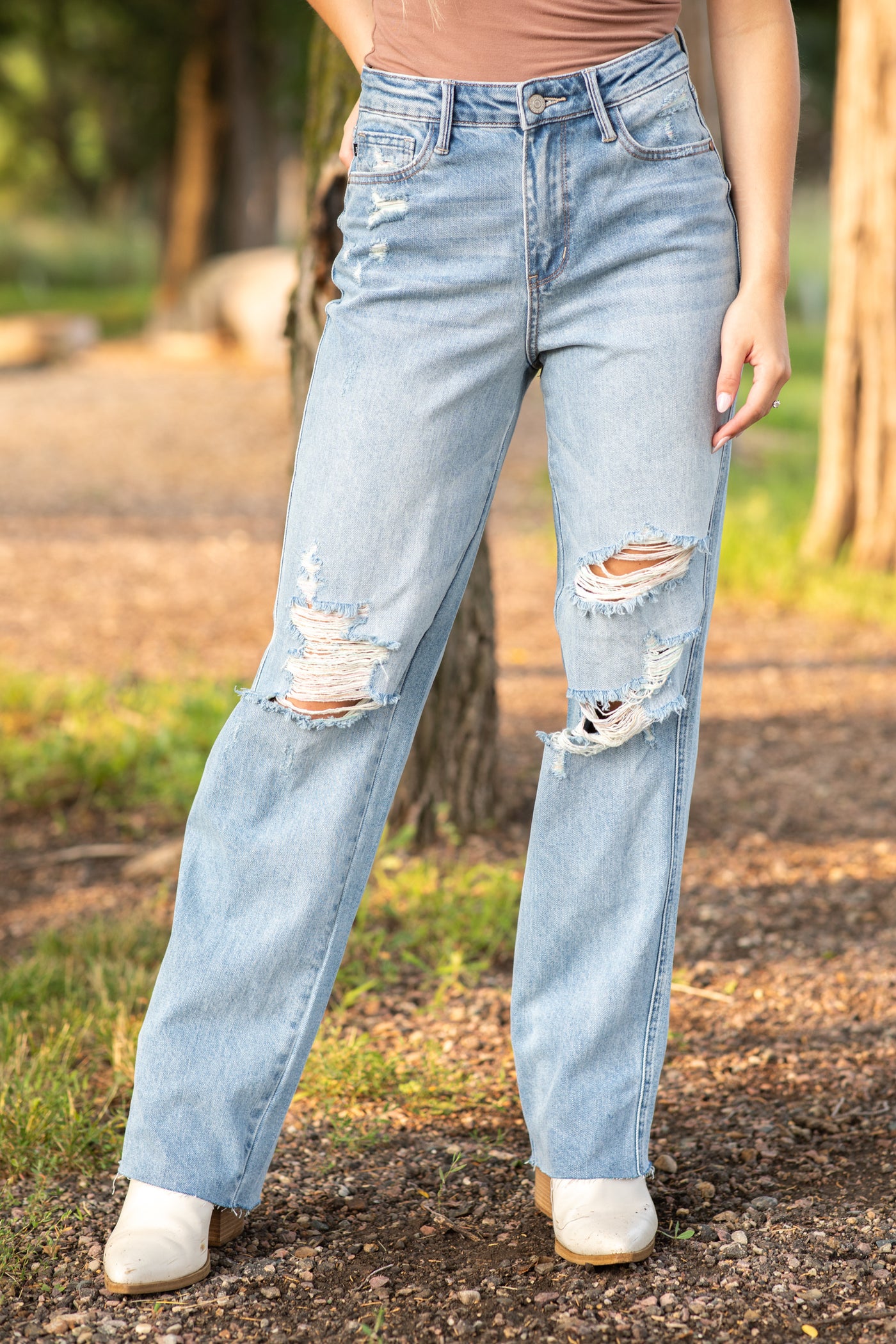 Judy Blue Rigid Magic 90's Distress Jean