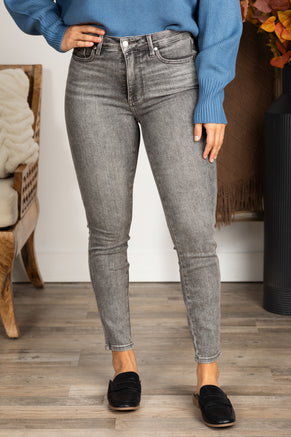 Judy Blue Grey Tummy Control Skinny Jeans