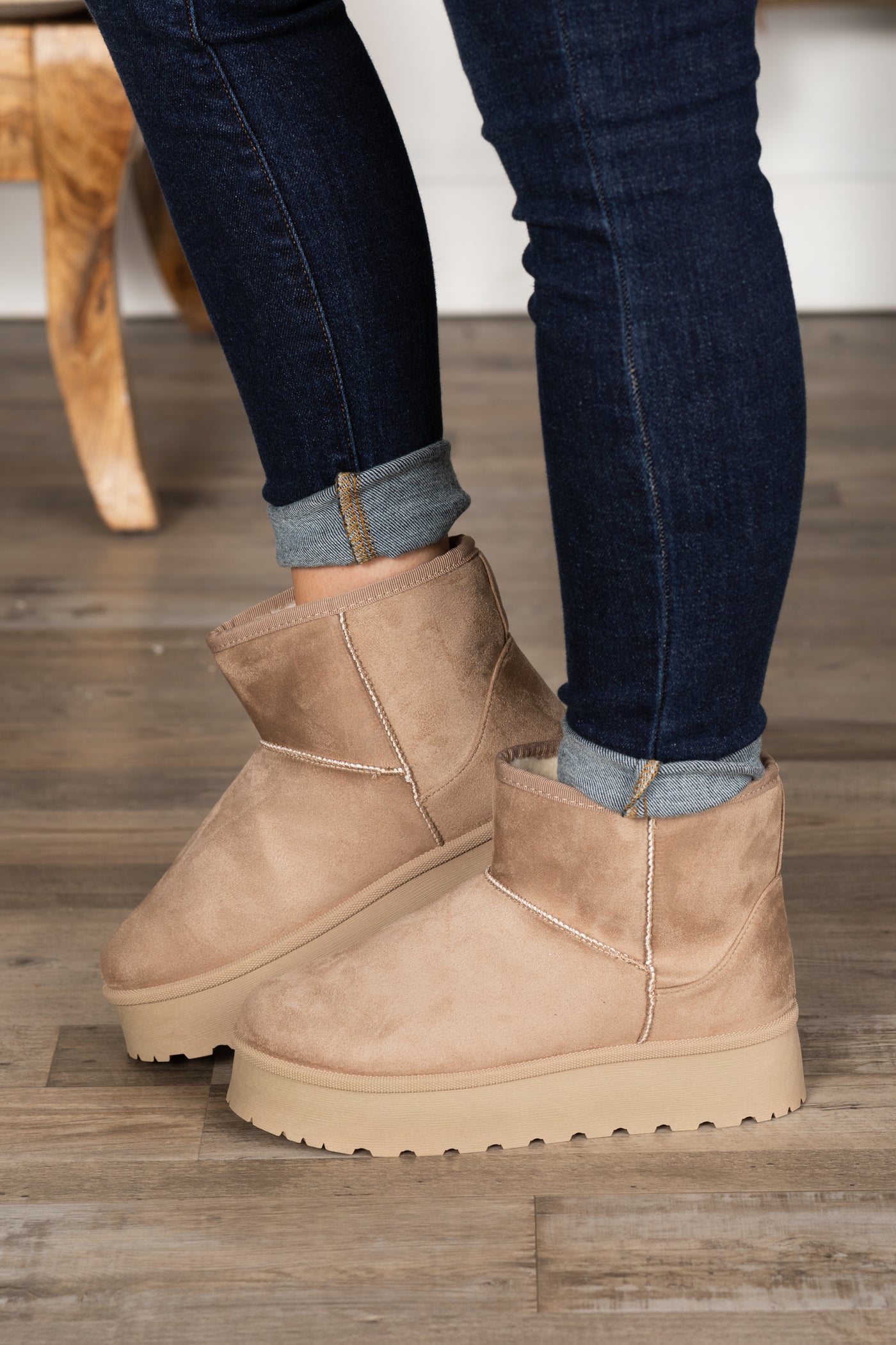 Mini Sherpa Booties