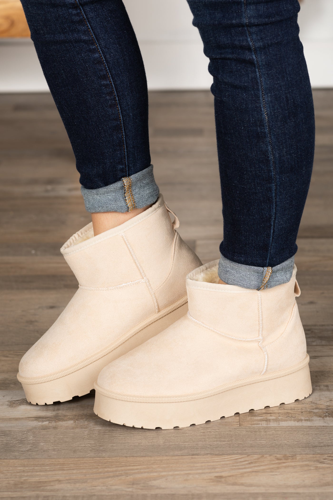 Mini Sherpa Booties