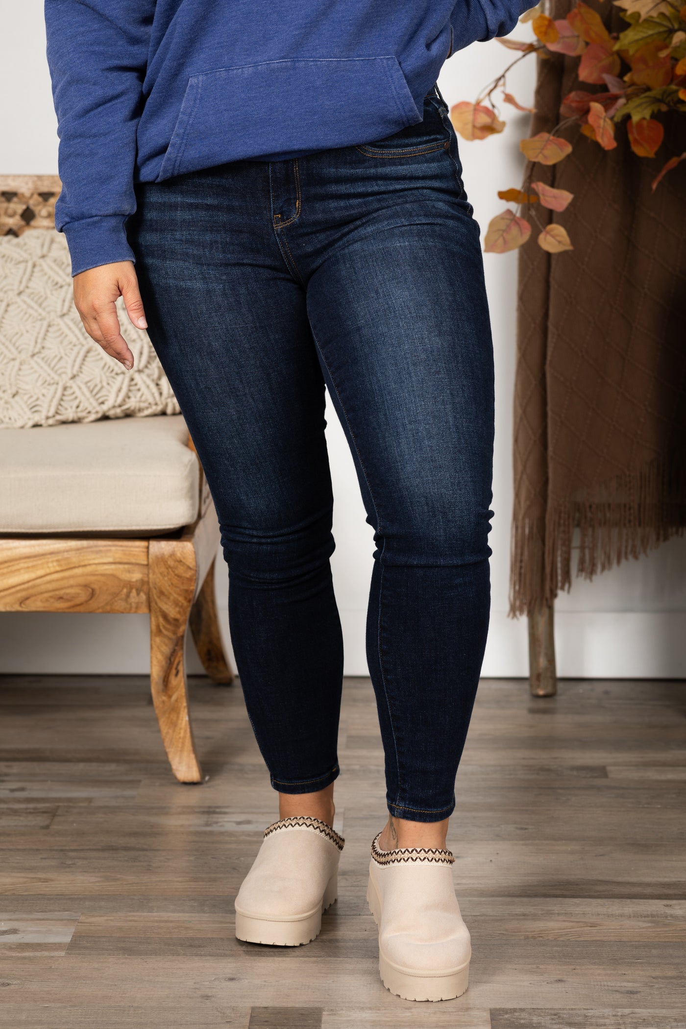 Judy Blue Classic Dark Skinny Jeans