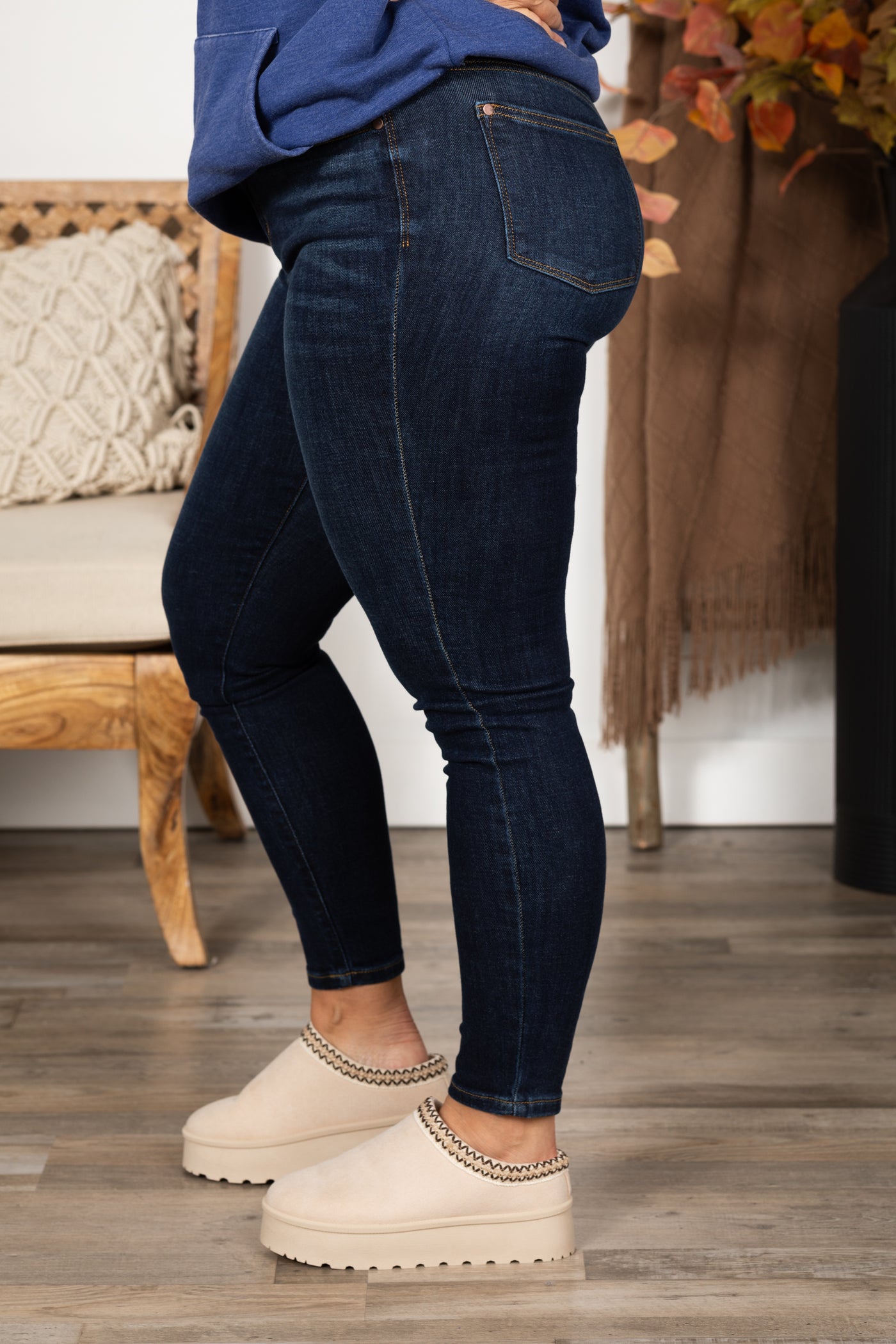 Judy Blue Classic Dark Skinny Jeans