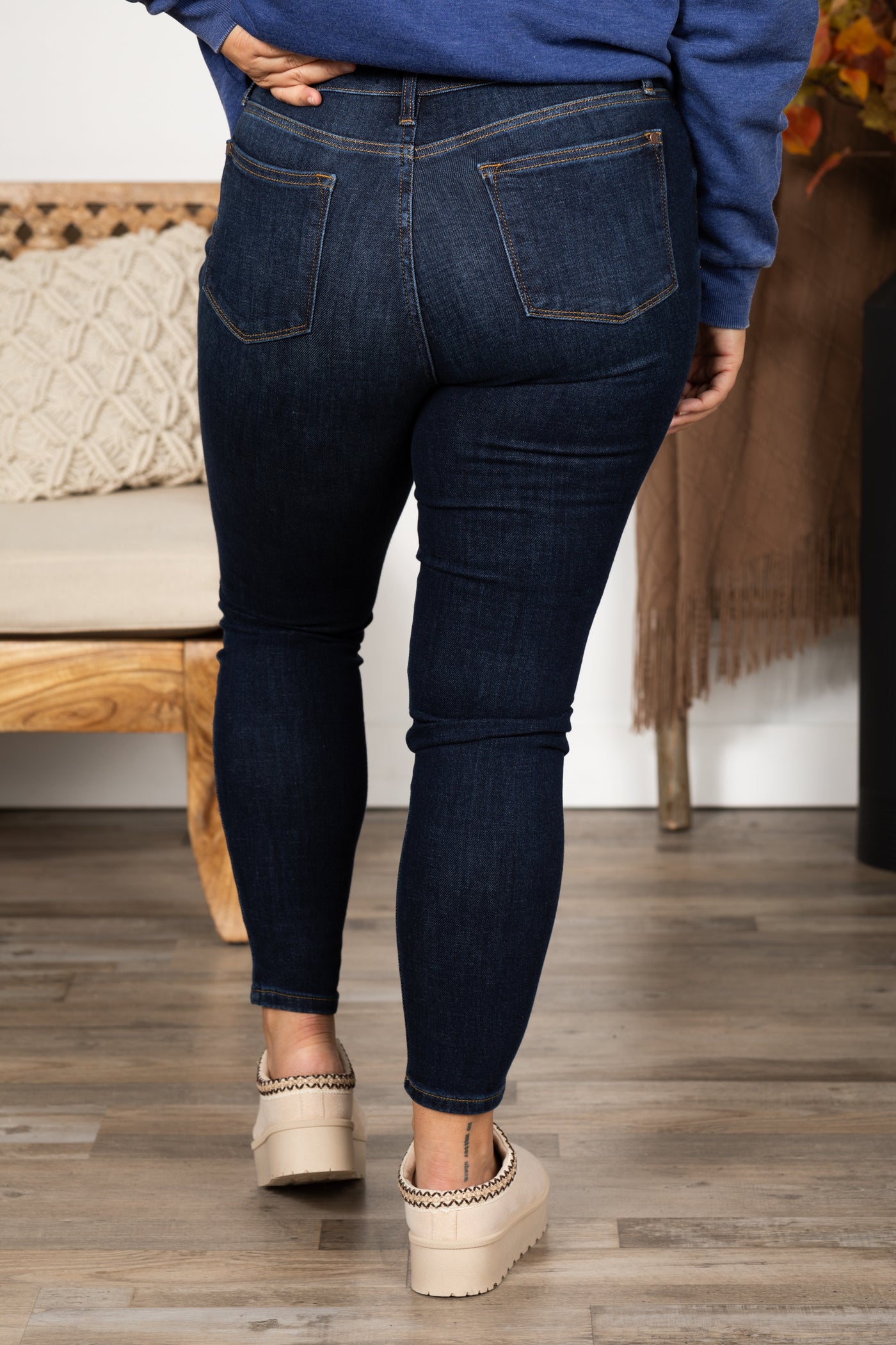 Judy Blue Classic Dark Skinny Jeans