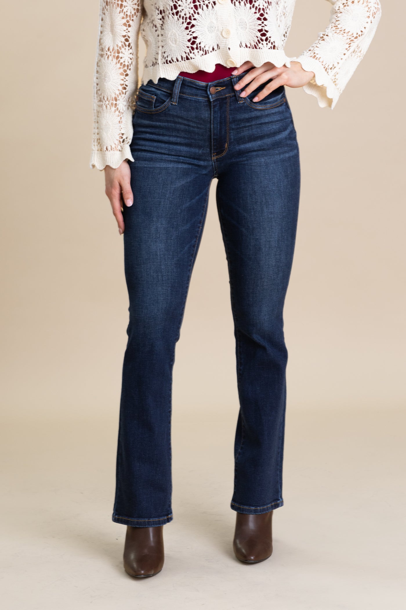 Judy Blue Dark Wash Bootcut Jeans