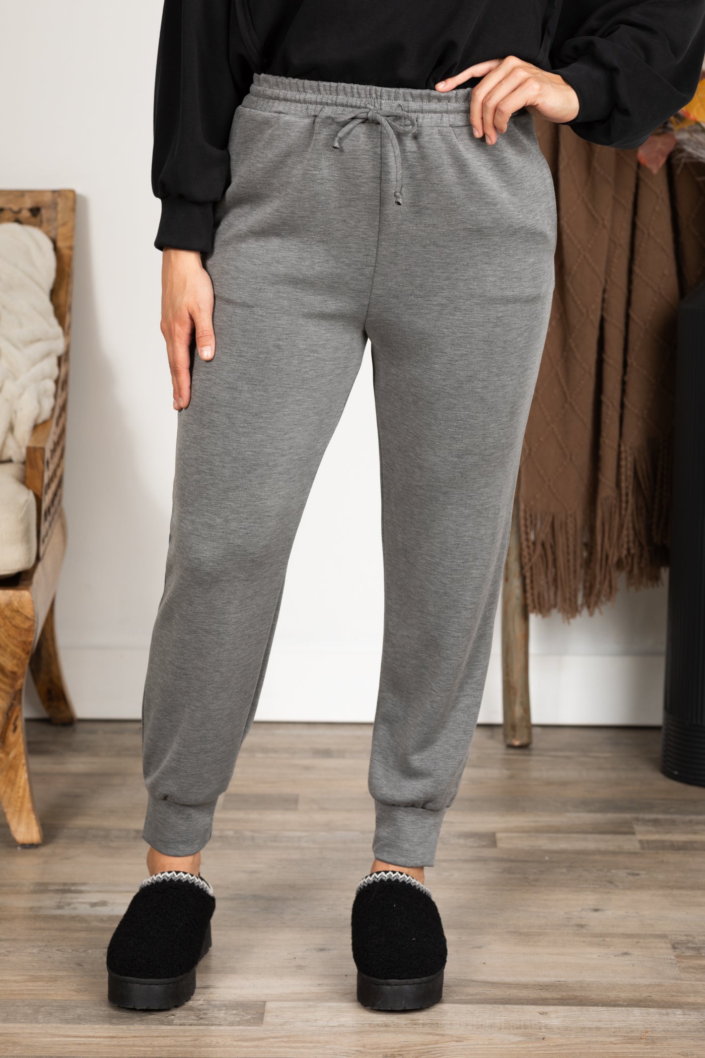 Soft Knit Drawstring Joggers