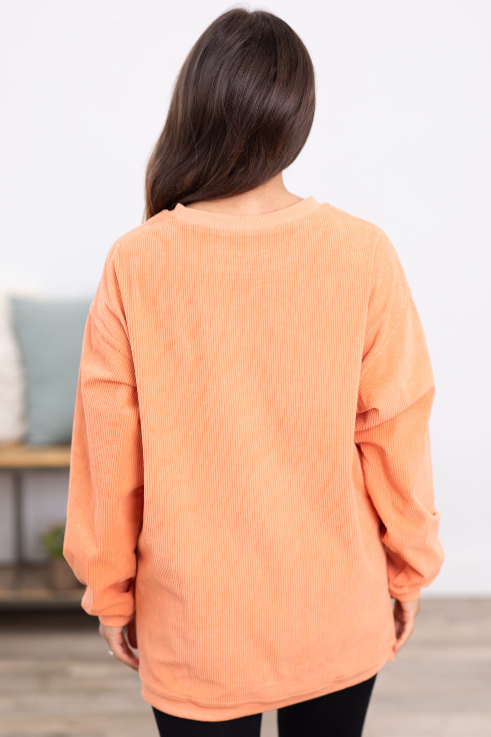 Pale orange sweatshirt new arrivals