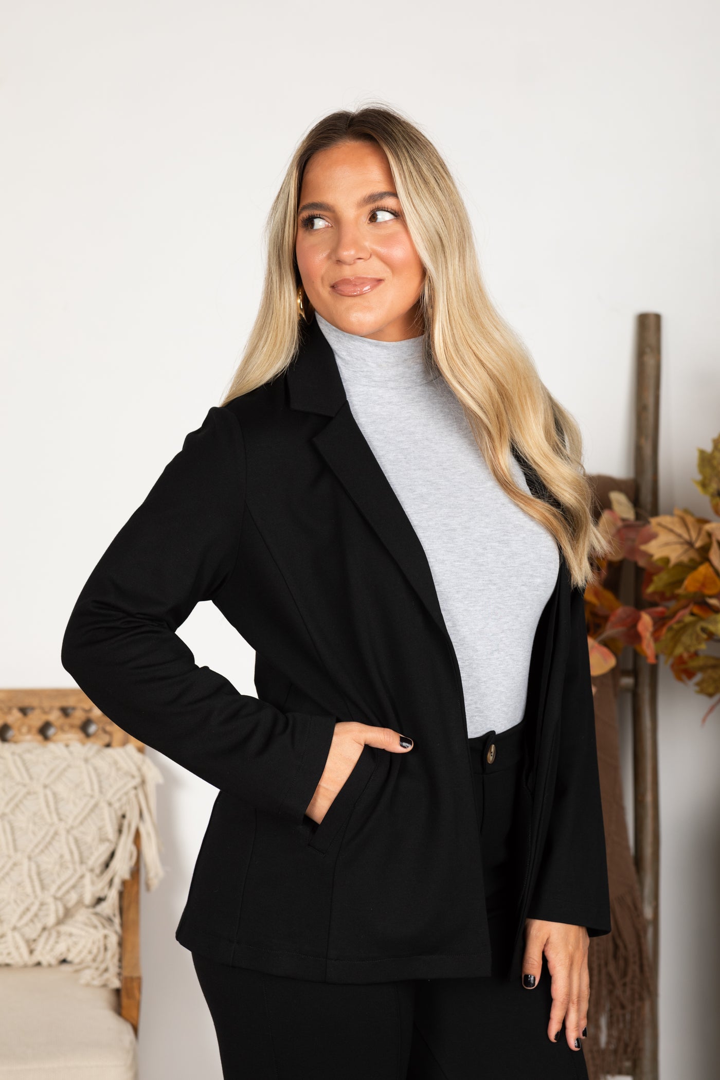 Easy Everyday Ponte Blazer