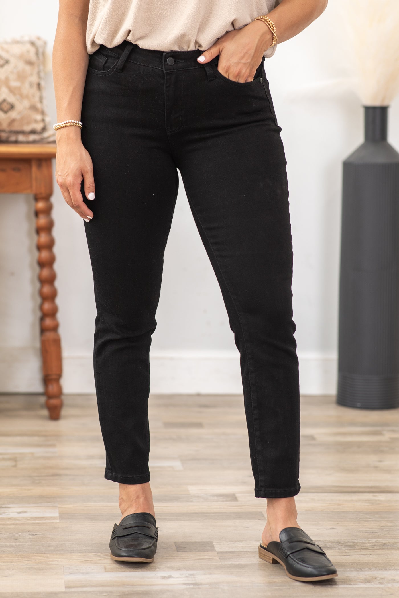 Judy Blue Black Slim Fit Jeans