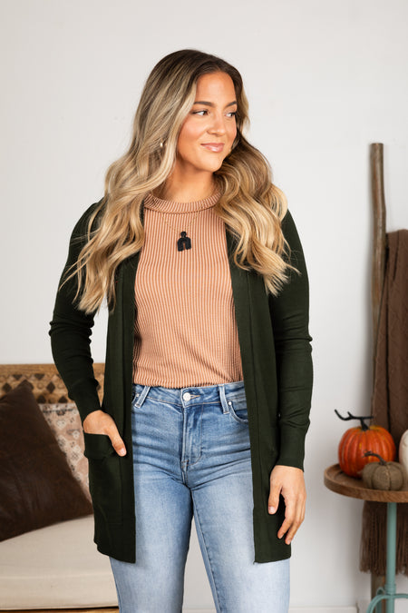 Lightweight Mid Length Cardigan