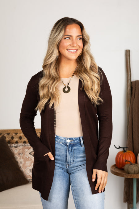 Lightweight Mid Length Cardigan