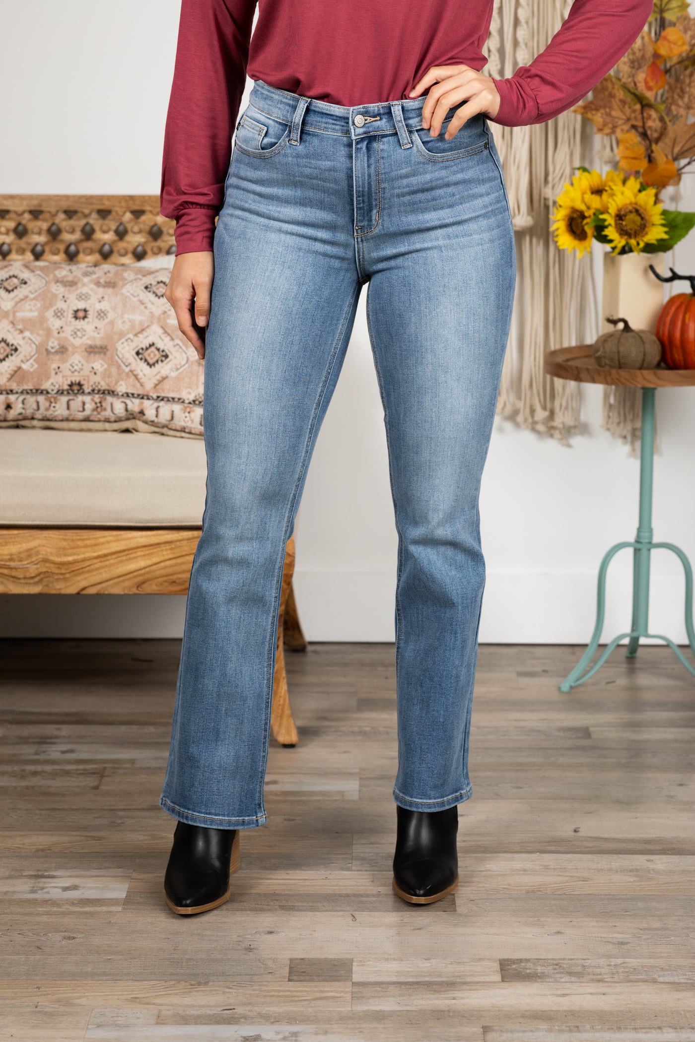 Judy Blue Medium Wash Core Bootcut Jeans