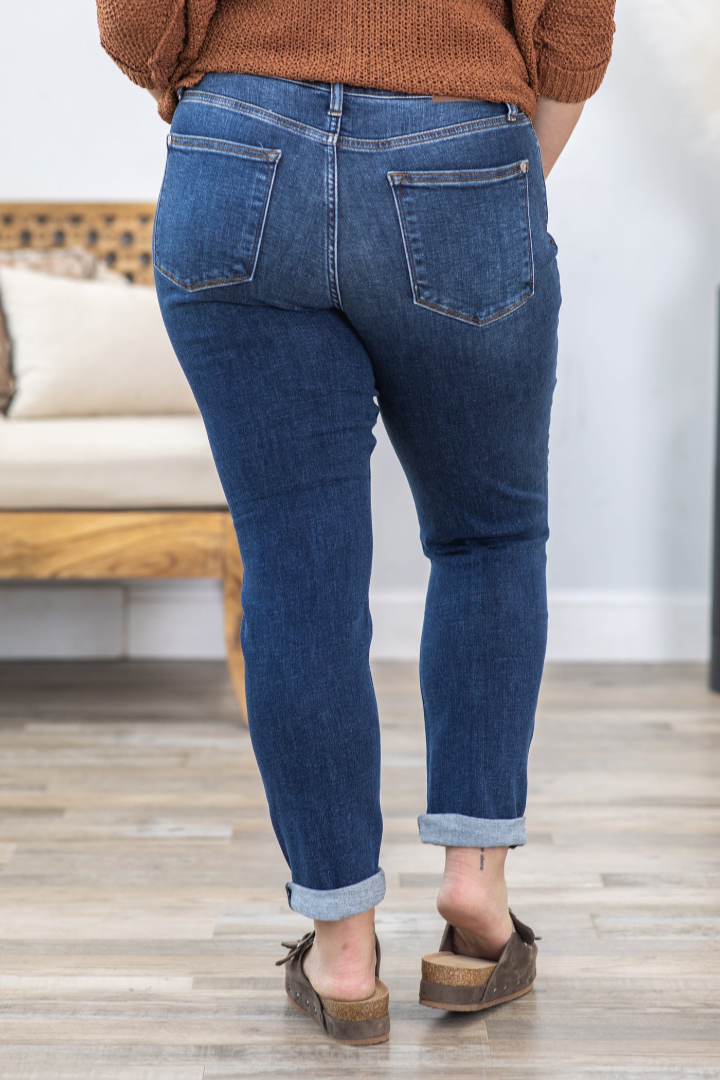 Judy Blue Double Trouble Slim Fit Jeans