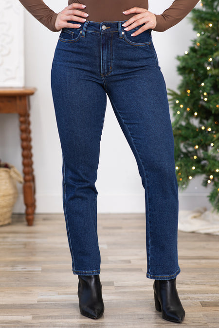 Judy Blue Tummy Control Straight Leg Jeans