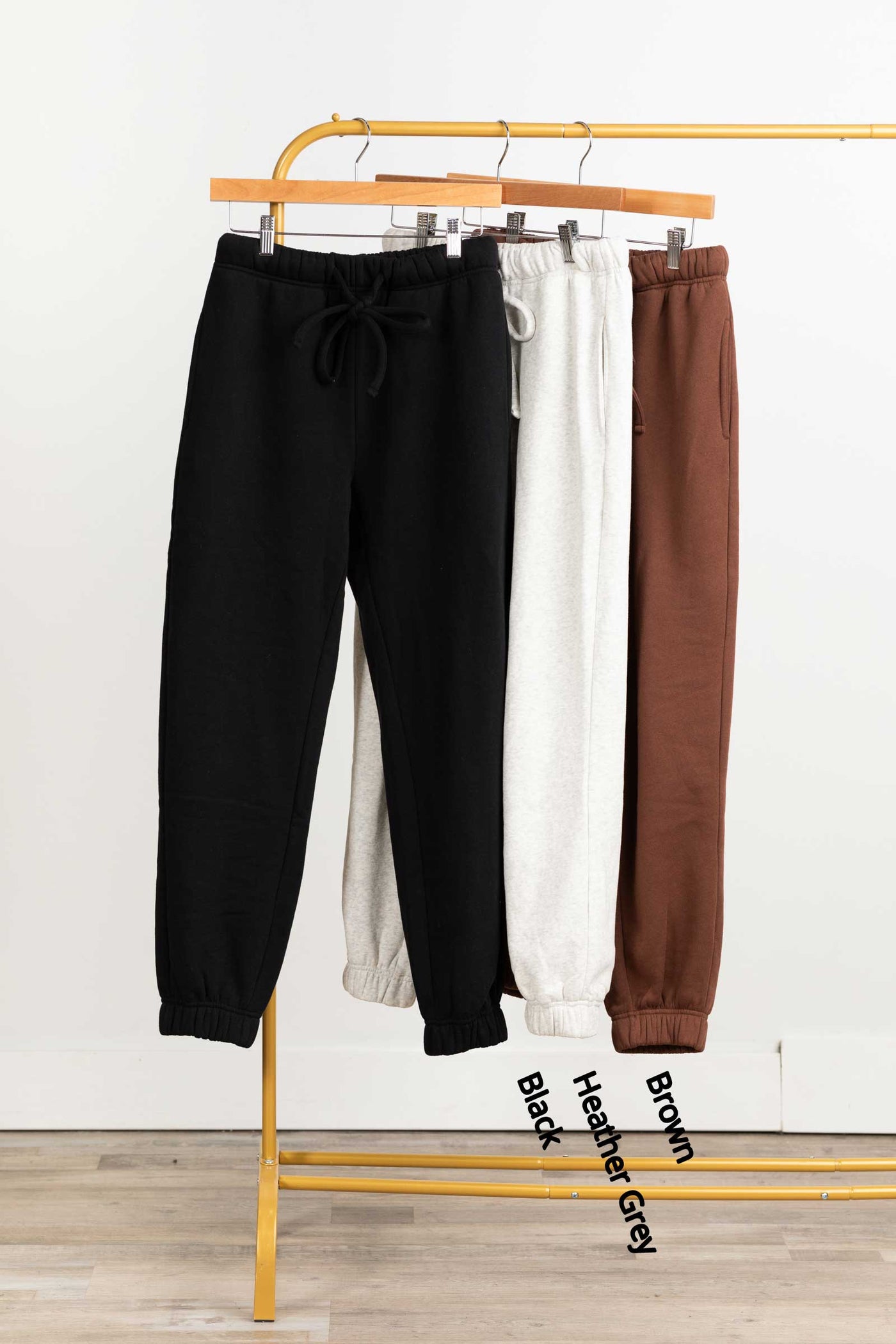 Fleece Jogger Sweatpants With Pockets