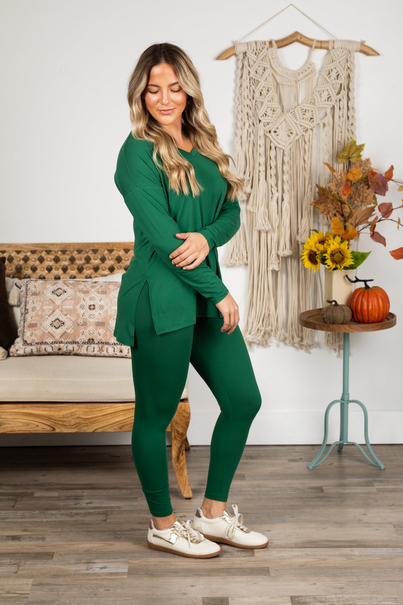 Long Sleeve Top And Legging Set