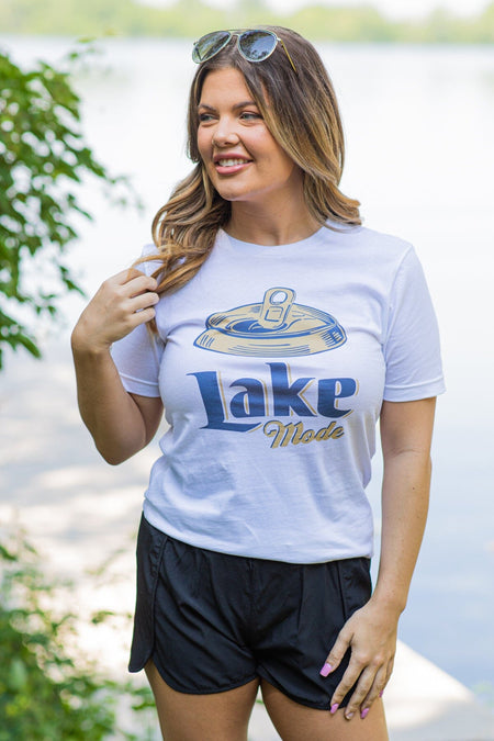 White Lake Mode Graphic Tee - Filly Flair