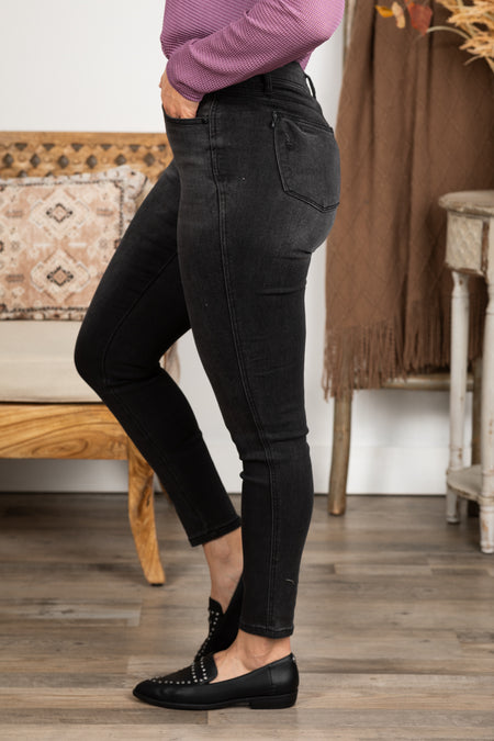 Judy Blue Black Tummy Control Skinny Jean