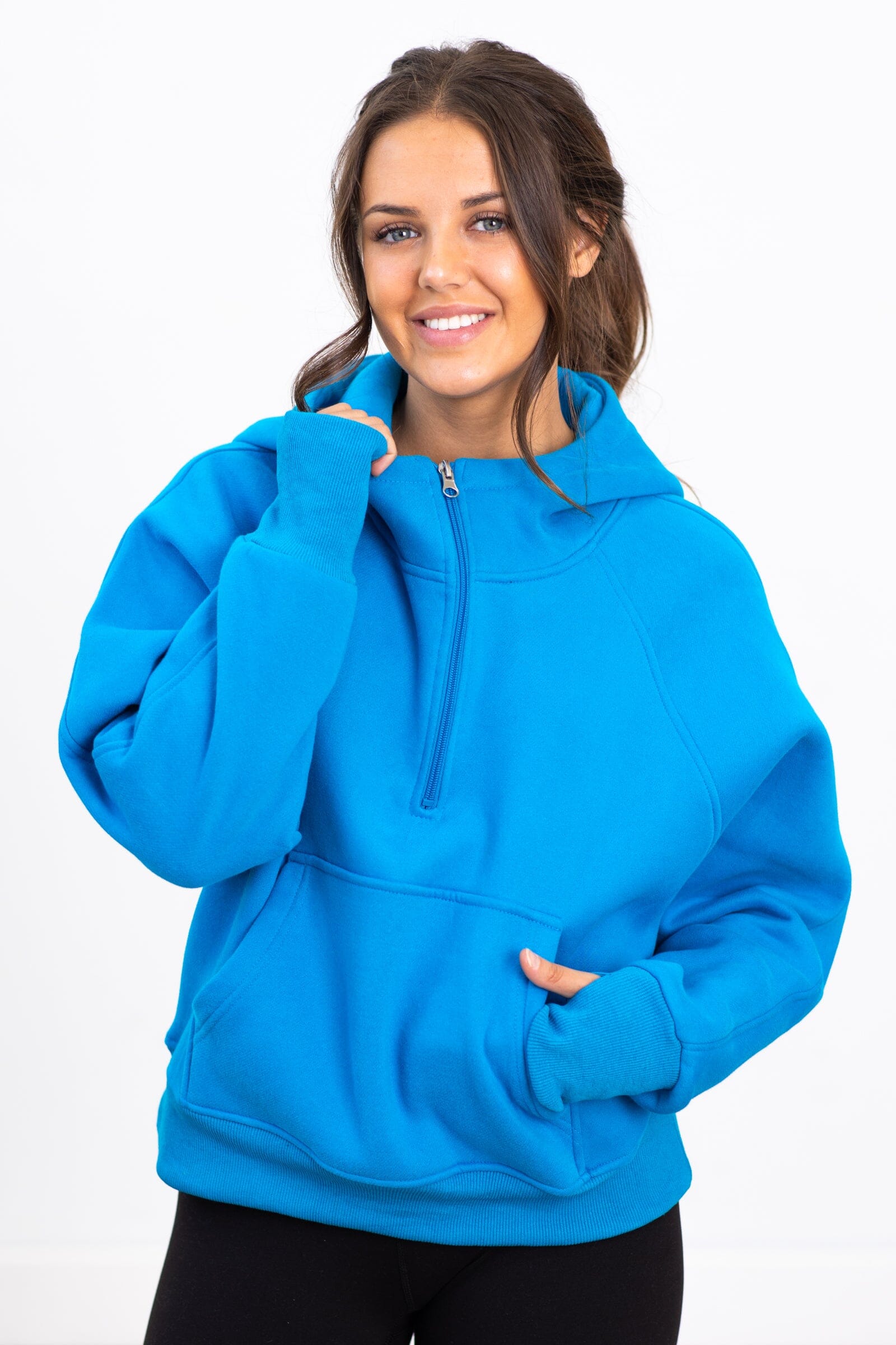 Royal blue hoodie online ladies