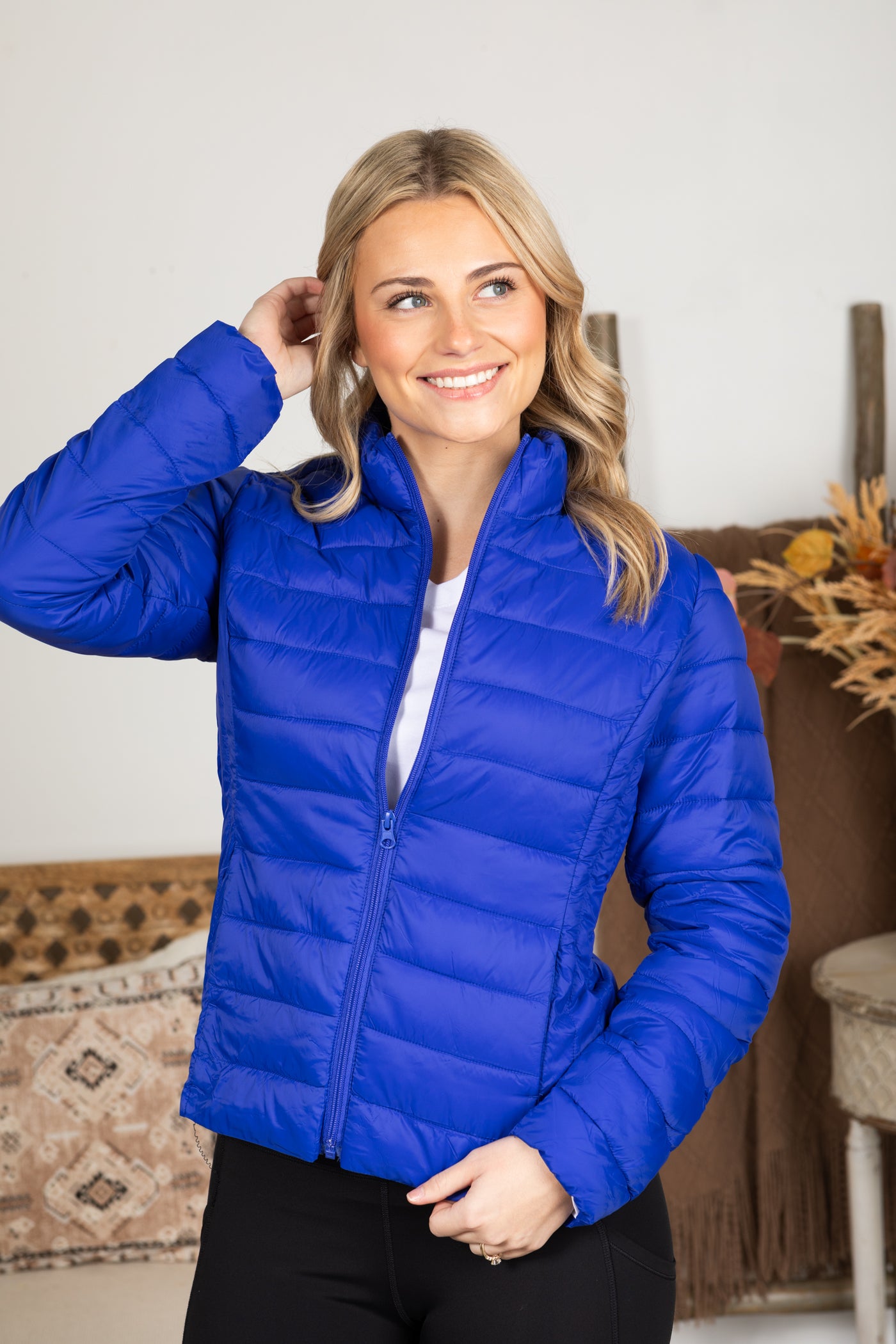 Packable Lightweight Thermal Full Zip Jacket