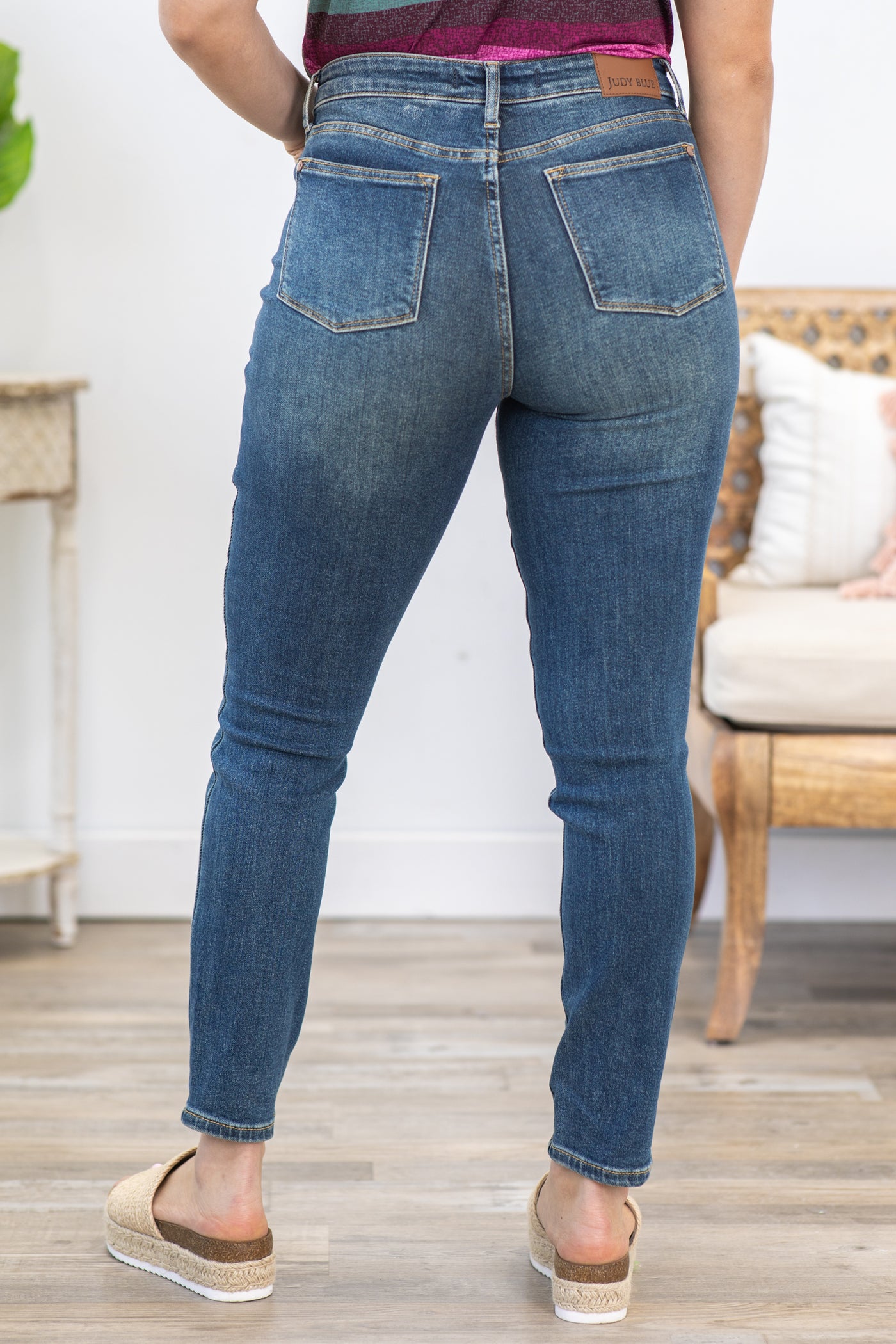 Judy Blue Dark Wash Classic Relaxed Jeans