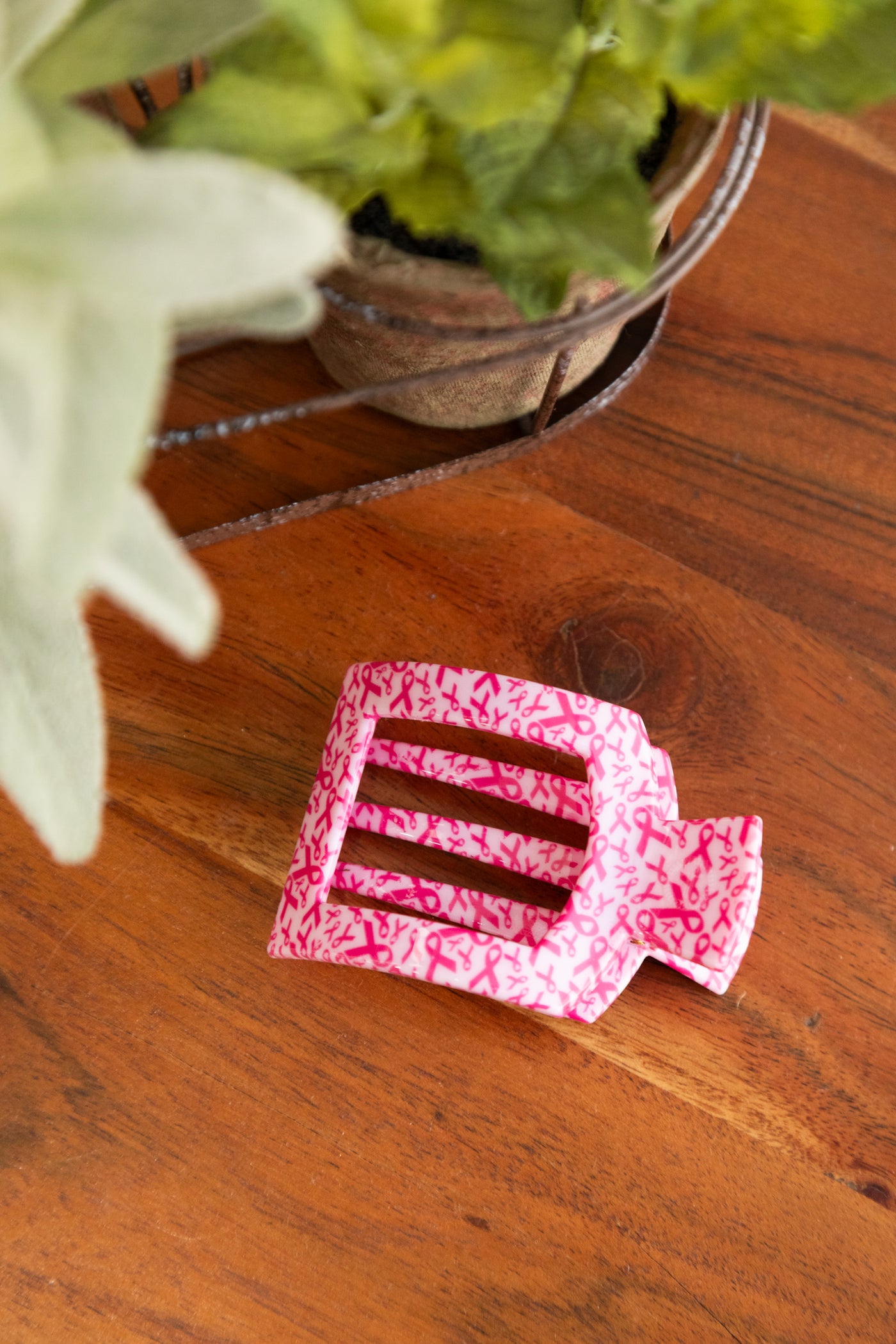 Wrapped in Ribbons Flat Square Clip