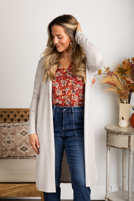 Soft Knit Open Cardigan