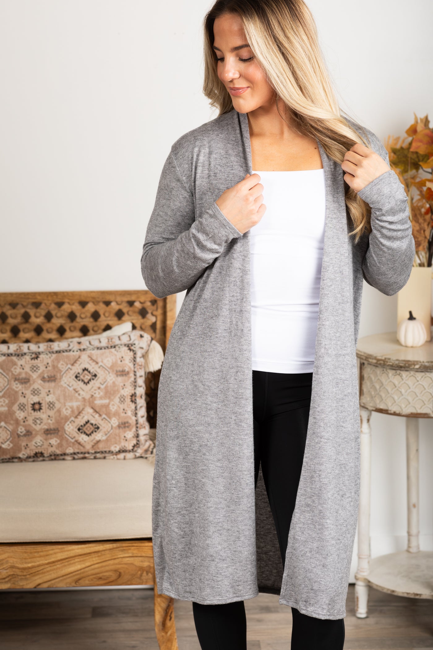 Soft Knit Open Cardigan