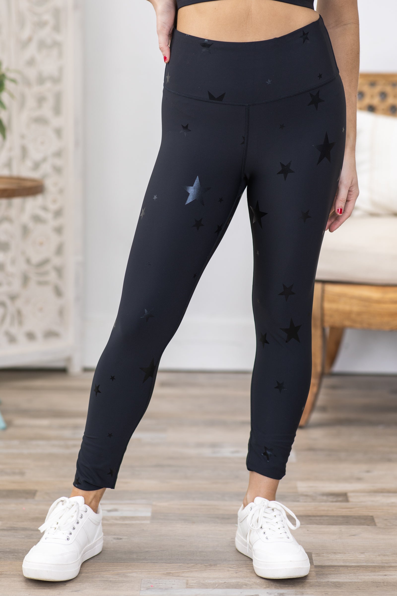 Black outlet Star Legging