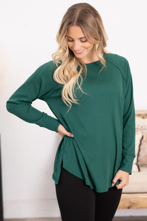 Baby Waffle Long Sleeve Knit Top