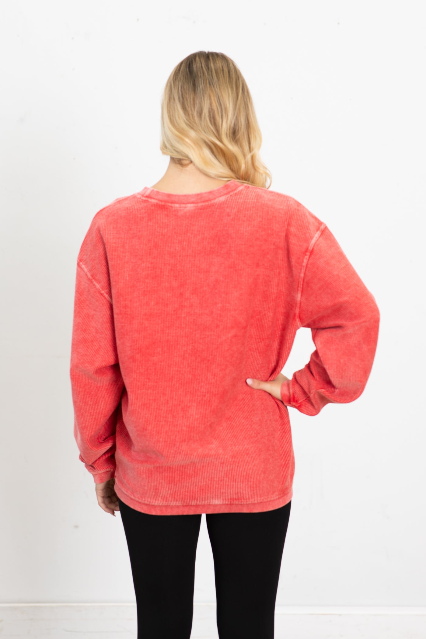 The Casual Comfort Corded Sweatshirt