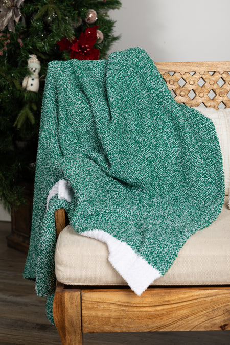 Luxury Soft Blanket With White Trim