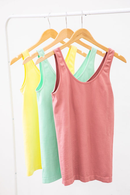 Reversible Seamless Tank Bundle- Pastels - Filly Flair