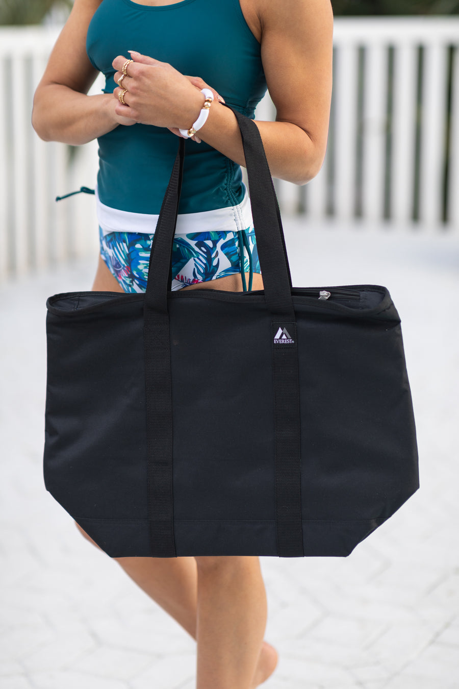 Black Cooler Tote Bag