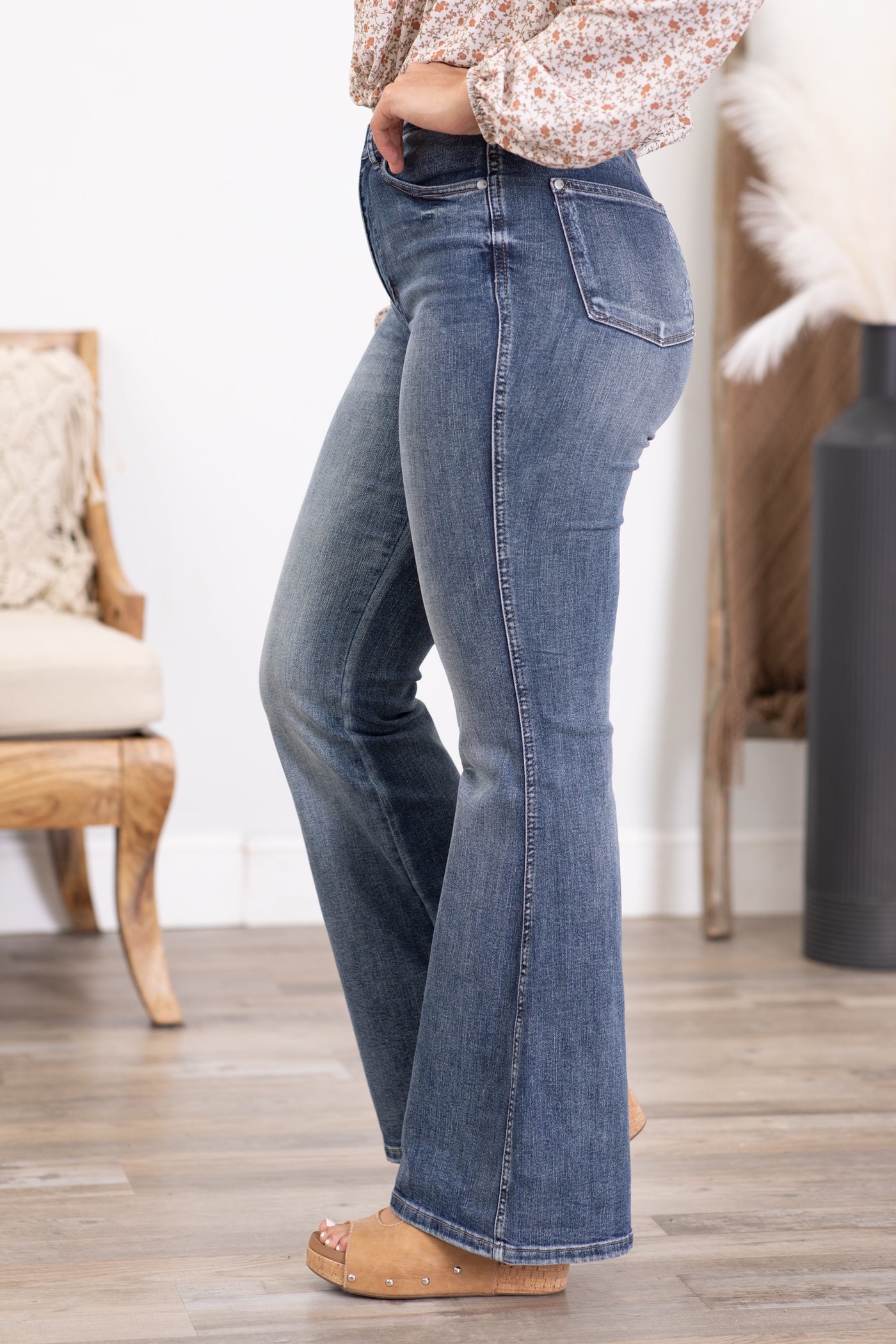 Judy Blue Tummy Control Flare Jeans