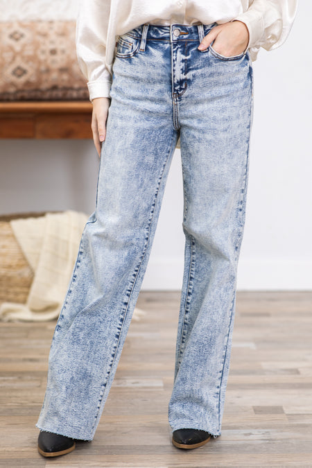 Judy Blue Light Mineral Wash Jeans