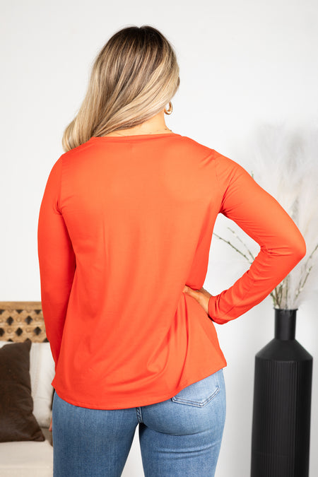 Red Butter Soft Long Sleeve Knit Top