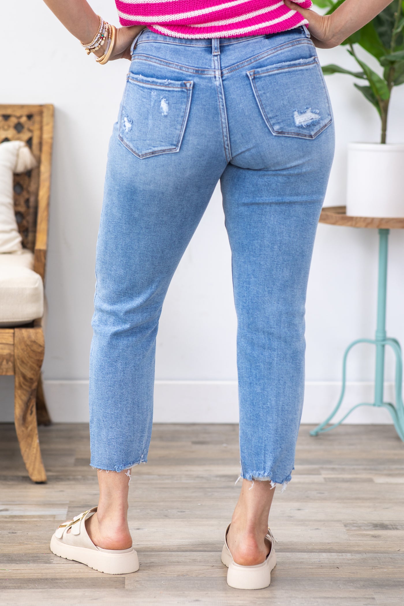 Lovervet Crop It Like It's Hot Cropped Jeans